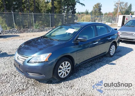2015 Nissan Sentra Sv из США, поврежденный, VIN 3N1AB7AP7FY331792